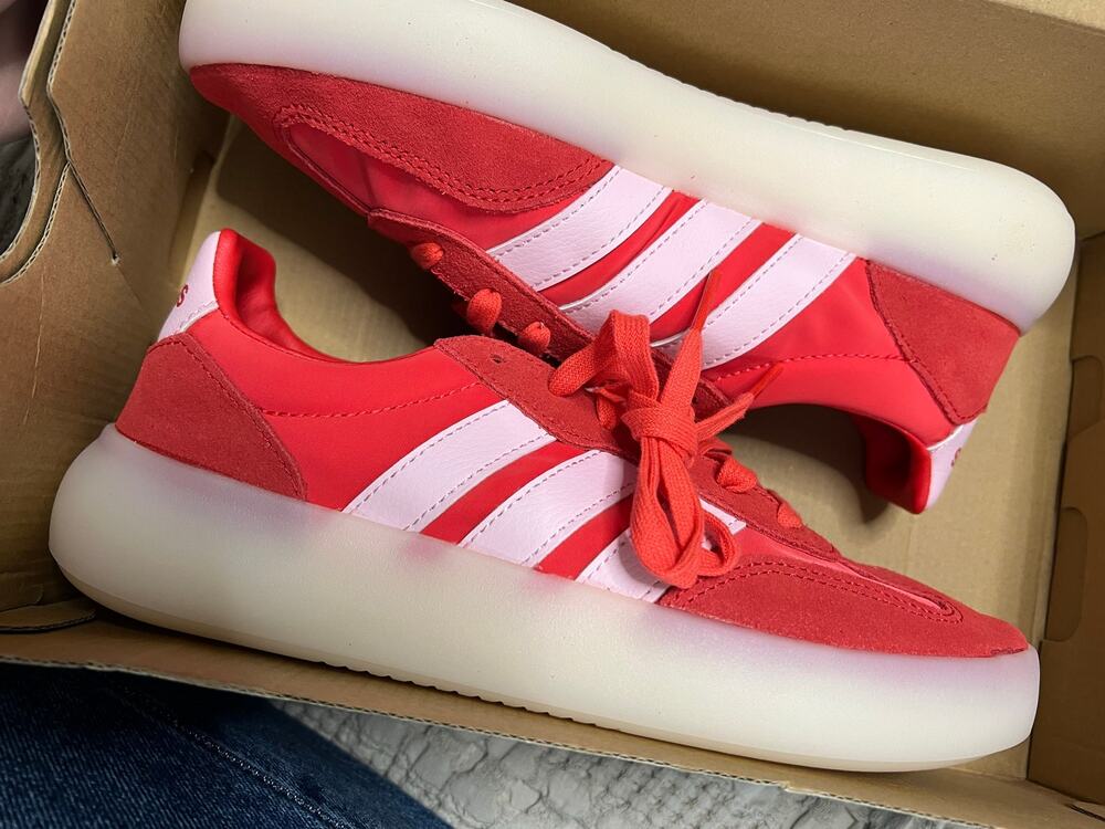 Adidas Red Athletic Sneakers Barreda Decode